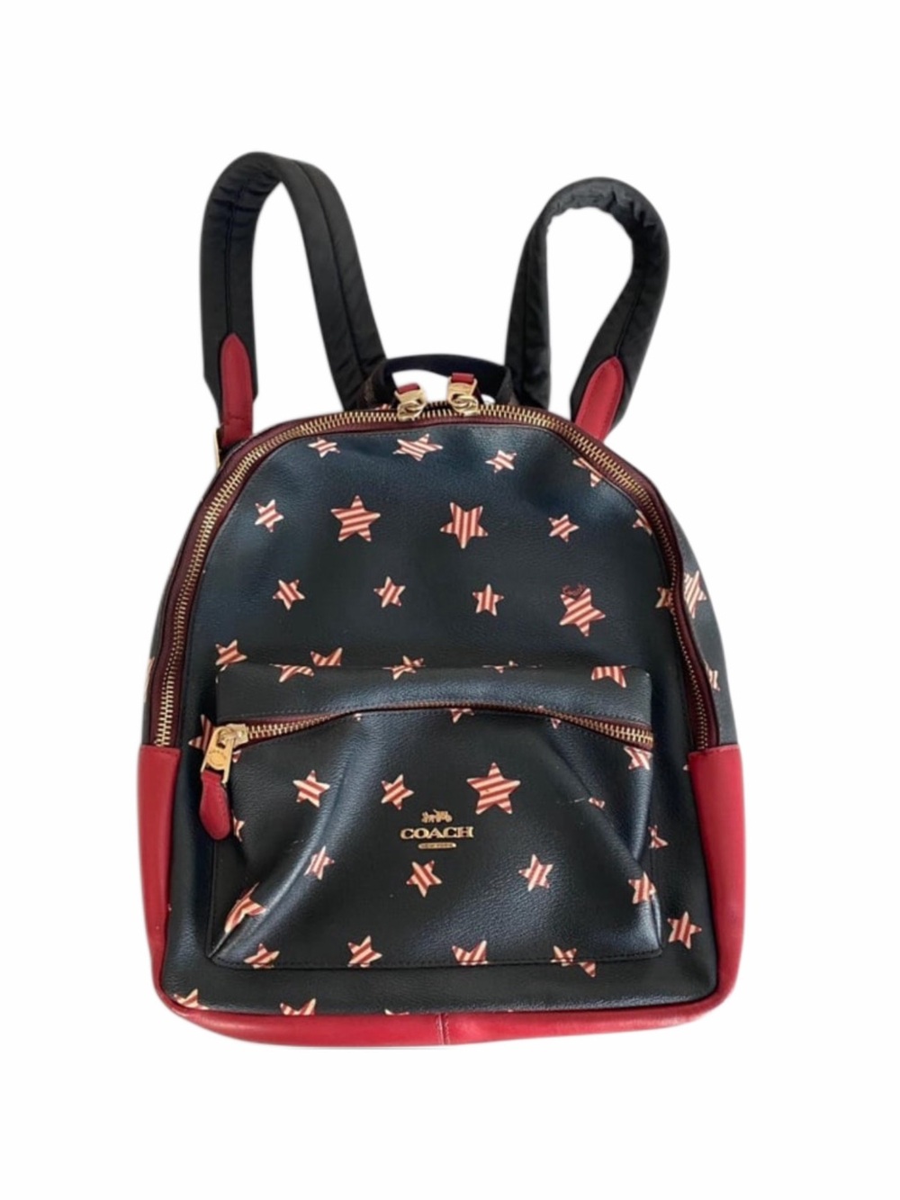 Rare Vintage Coach Charlie Backpack Americana Star Print